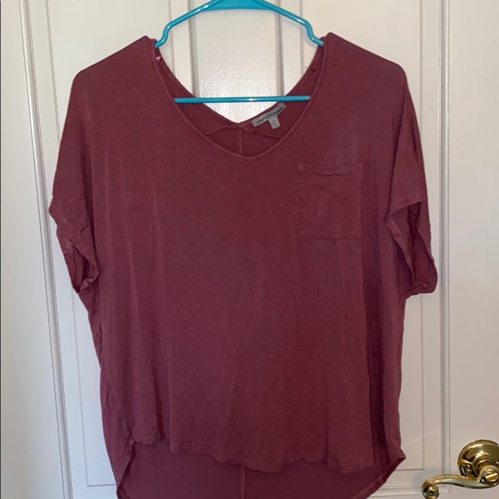 Pink Flowy Shirt